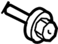 Image of Screw. Bolt. Molding. Cover. (Upper, Lower). A Screw that is used to. image for your 2005 TOYOTA CAMRY