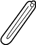 Image of Radio Antenna Base image for your 2013 Toyota FJ Cruiser 4.0L V6 M/T 4WD Base Sport Utility 
