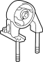 Image of Mount. Engine. (Rear). A part that locates and. image for your 2004 Toyota Highlander   