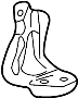 Image of Engine Mount Bracket (Front) image for your 2011 Toyota Matrix   