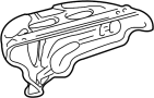 View Exhaust Manifold Heat Shield Full-Sized Product Image