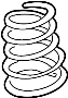 Image of Coil Spring (Front) image for your 2011 Toyota Matrix  Base Wagon 