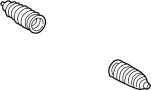 Image of Rack and Pinion Bellows image for your 2002 TOYOTA CAMRY LE 3000CC 24-VALVE DOHC EFI, AUTOMATIC  4-SPEED