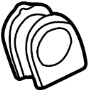 View Rack and Pinion Mount Bushing Full-Sized Product Image