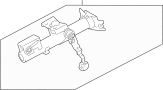 Image of Steering Column Tube image for your 2005 Toyota 4Runner  Limited Sport Utility 