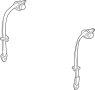 Image of Seat Belt Lap and Shoulder Belt (Rear) image for your 2010 Toyota Tacoma   