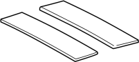Image of Roof Insulator (Rear) image for your 2003 TOYOTA TUNDRA
