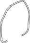 Image of Door Seal (Front, Upper, Lower) image for your 2018 Toyota Avalon   