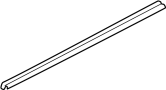Image of Door Seal (Front, Upper, Lower) image for your 2004 TOYOTA ECHO 4-DOOR 1500CC 16VALVE DOHC EFI, AUTOMATIC