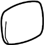 View Fuel Filler Door Full-Sized Product Image 1 of 2