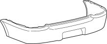 Image of Bumper Cover (Rear) image for your 2017 Toyota Corolla iM   