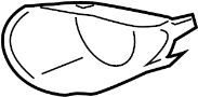 Image of Cover, Fog Lamp. Trim plate. (Left) image for your Scion
