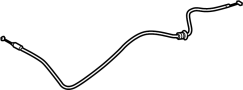 View Hood Release Cable Full-Sized Product Image