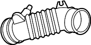 Image of Engine Air Intake Hose image for your 2016 TOYOTA SEQUOIA