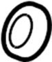 Image of Gasket. Pipe. Exhaust. (Front, Rear). Exc.Japan Built. Exhaust. image for your Toyota