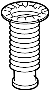 Image of Insulator. Spring. (Front, Upper, Lower). A pleated and flexible. image for your 2014 Toyota Corolla  S SEDAN 