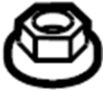 View Nut. Arm. (Front, Rear, Upper, Lower) Full-Sized Product Image