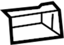 View Seat Hinge Cover (Front, Lower) Full-Sized Product Image