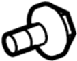 Image of Screw. Lock. LEVER.  A screw that is used to. image for your 2008 TOYOTA RAV 4