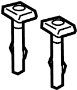 Image of Headrest Guide (Front) image for your 2024 Toyota Camry  XSE Sedan 
