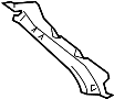 Image of Extension, Quarter P. (Upper) image for your 2009 TOYOTA YARIS HATCHBACK 5-DOOR, STANDARD