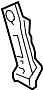 Image of REINFORCEMENT, BACK. Side REINFORCED. image for your 2009 TOYOTA YARIS HATCHBACK 5-DOOR, STANDARD