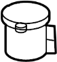 View Fuel. Suction. case. Filter. Pump Housing. Plate SUB - Assembly.  Full-Sized Product Image