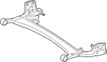 View Suspension Subframe (Rear) Full-Sized Product Image