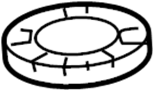 View Coil Spring Insulator (Rear, Upper) Full-Sized Product Image