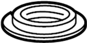 Image of Coil Spring Insulator (Rear, Lower) image for your 2020 Toyota Mirai   