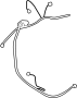 Image of Wire harness. WIRE, BACK DOOR, NO. WIRING. image for your TOYOTA YARIS