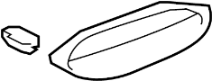 Image of Cluster panel. PANEL, FINISH. PANEL, INSTRUMENT CLUTCH. image for your 1989 TOYOTA CAMRY