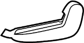 Image of Outer cover. Shield, Seat Cushion. (Front). Part included in Seat. image for your Toyota
