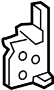 Image of Door Hinge (Rear, Upper) image for your Toyota