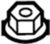 View Fender Liner Nut Full-Sized Product Image