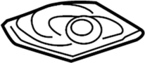 Image of Cover. Access. (Rear, Lower). A Cover used to Cover. image