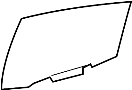 Image of Glass, Door. Moveable Glass. (Rear) image for your 2009 TOYOTA YARIS HATCHBACK 5-DOOR, RS