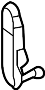 Image of Bumper Cover Cap (Front, Lower) image for your 2005 Toyota Highlander  Base Sport Utility 