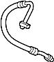 Image of Air Conditioning (A/C) Refrigerant Hose. Hose, Discharge. A/C Refrigerant. image for your 2013 Toyota Tacoma   