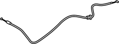 Image of Hood Release Cable image for your 2023 Toyota 4Runner   