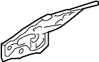 Image of Fender Apron (Front, Rear, Lower) image for your 2007 Toyota Corolla   