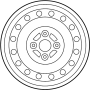 Image of Wheel image for your 2007 Toyota Corolla  S SEDAN 