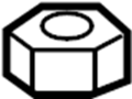 View Nut. Arm. (Front, Rear, Upper, Lower) Full-Sized Product Image 1 of 10
