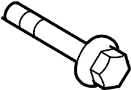 Image of Steering Column Bolt (Upper) image for your 2017 Toyota Prius v  Five Wagon 