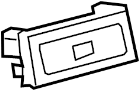 Image of Instrument Panel Cover (Upper) image for your Toyota Yaris  