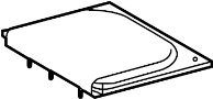 Image of Bag. Air. Seat. Sensor. MODULE. Air Bag Seat Sensor Mat. image for your 2024 Toyota 4Runner   