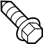 View Screw. Bolt. Cover. Bumper. (Front, Rear, Upper, Lower) Full-Sized Product Image