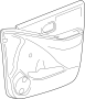 View Door trim panel. (Front) Full-Sized Product Image 1 of 1