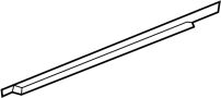 Image of Belt molding. Weatherstrip Assembly. (Front) image