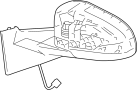 View Mirror Outer. (Right, Rear) Full-Sized Product Image 1 of 2
